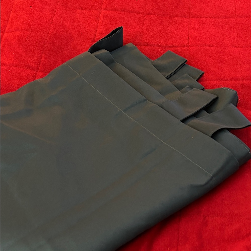 Dark turquoise blue/green Curtain